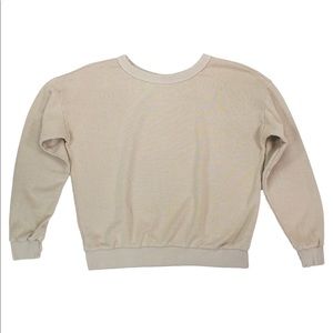 Jungmaven Laguna Cropped Sweatshirt - canvas xs